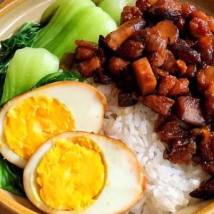 Savory Taiwan Braised Pork Rice